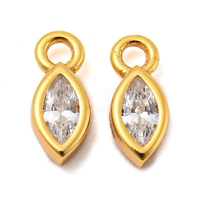 Real 18K Gold Plated 925 Sterling Silver Charms STER-K176-03B-G-1