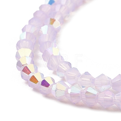 Baking Painted Glass Beads Strands DGLA-F029-J2mm-A03-1