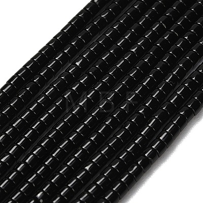 Natural Obsidian Beads Strands G-P608-A03-01-1