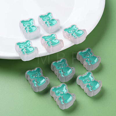Transparent Acrylic Beads MACR-S374-07B-07-1