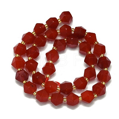 Dyed Natural White Jade Beads Strands G-I376-A06-01-1