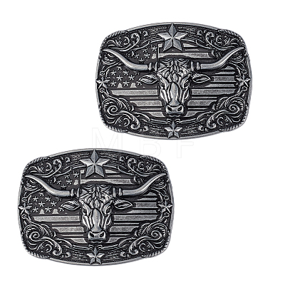 2Pcs Zinc Alloy Smooth Buckles FIND-NB0007-31A-01-1