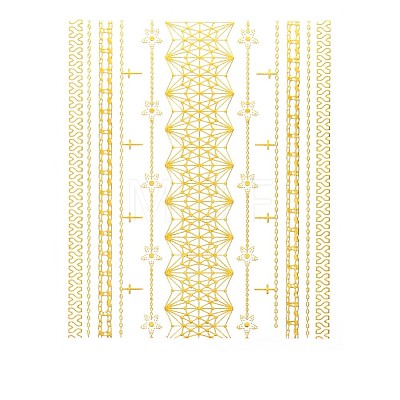 3D Goldenrod Nail Water Decals MRMJ-N010-44-009-1