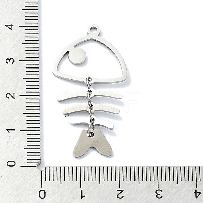 Non-Tarnish 304 Stainless Steel Pendants LS-STAS-C097-47P-1