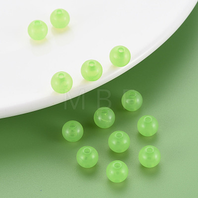 Imitation Jelly Acrylic Beads MACR-S373-66-EA06-1
