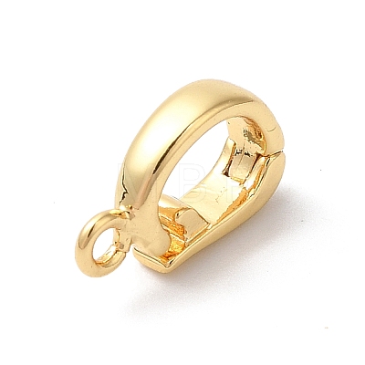 Brass Enhancer Shortener Pendant Bails KK-H483-11B-G-1