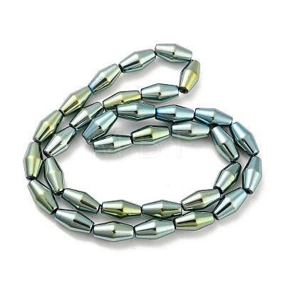 Electroplated Synthetic Non-magnetic Hematite Beads Strands G-Z032-B02-02E-1