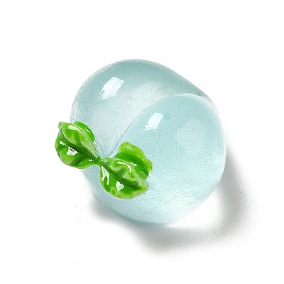 Luminous Translucent Resin Cabochons LS-RESI-B015-19E-1