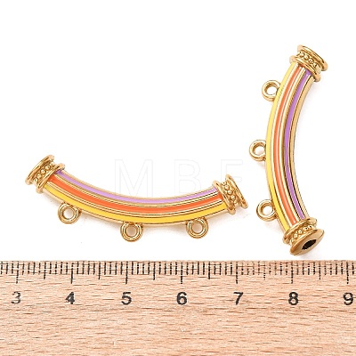 304 Stainless Steel Enamel Curved Tube Chandelier Component Links STAS-D263-17B-G-1