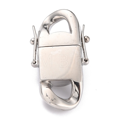 304 Stainless Steel Clasps STAS-P273-01C-P-1