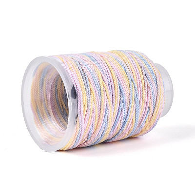 35M Segment Dyed Macrame Cotton Cord OCOR-T017-06G-1