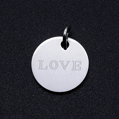 Non-Tarnish 201 Stainless Steel Charms STAS-T049-T679-1-1