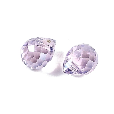 Electroplate Glass Beads EGLA-C008-01A-PL02-1