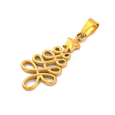 304 Stainless Steel Pendants STAS-P209-45G-1