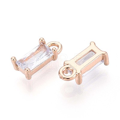 Transparent Glass Charms LS-X-GLAA-T007-13H-1