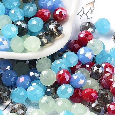 Glass Beads EGLA-A034-LM8mm-49-1