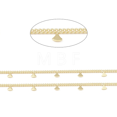 Brass Curb Chains CHC-M025-05G-1