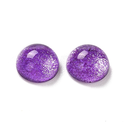 Electroplate Glass Cabochons EGLA-A005-03A-06-1