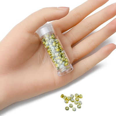 6/0 Opaque Glass Seed Beads SEED-YW0002-13B-1