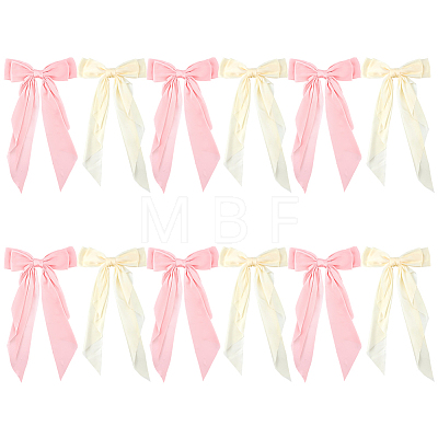 1Pc Polyester Bowknot Congratuation Banners FEPA-CP0001-04-1
