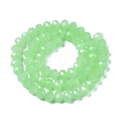 Glass Beads Strands EGLA-A034-J6mm-D08-1