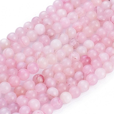 Natural Rose Quartz Beads Strands G-F591-04-10mm-1