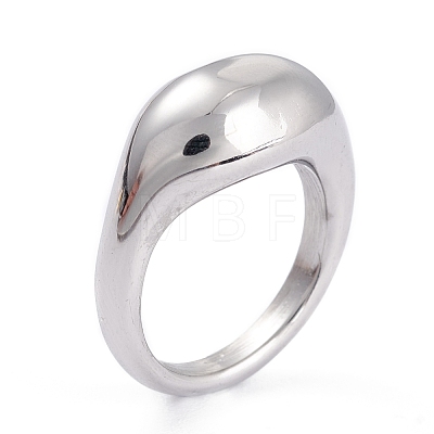 Unisex 304 Stainless Steel Finger Rings RJEW-K233-11B-P-1