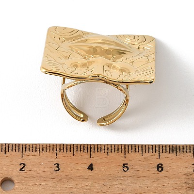 304 Stainless Steel Cuff Open Rings RJEW-H269-03G-1