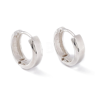 Brass Hinged Hoop Earrings for Women KK-A172-26S-1