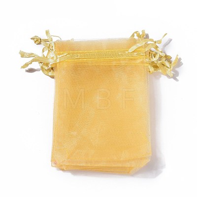 Organza Gift Bags with Drawstring OP-R016-9x12cm-15-1