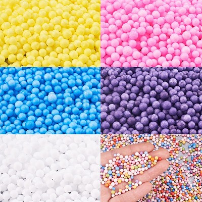 Foam Beads Balls DIY Crafts DIY-PH0018-50-1