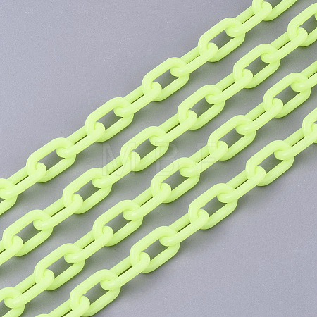 Opaque Acrylic Cable Chains X-SACR-N010-002I-1
