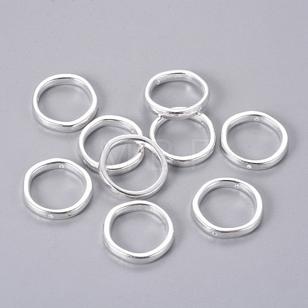 Tibetan Style Ring Bead Frames X-EA13622Y-NFS-1