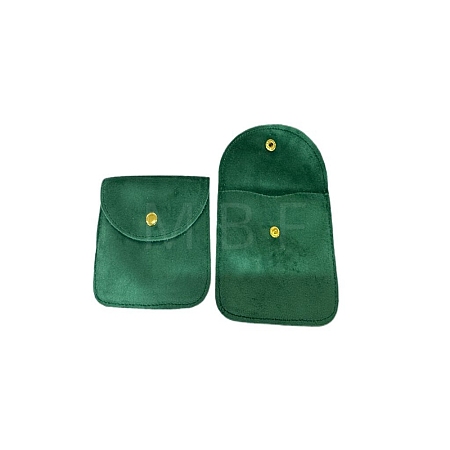 Velvet Jewelry Storage Bags with Snap Button PW-WG79118-11-1
