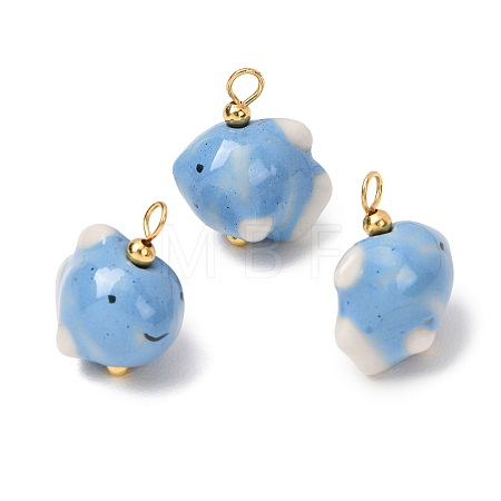 Handmade Porcelain Pendants PR-CBAC347-07F-1