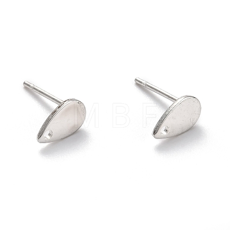 Non-Tarnish 304 Stainless Steel Stud Earring Findings LS-STAS-L211-05C-P-1