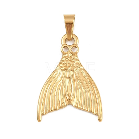 Ion Plating(IP) 304 Stainless Steel Pendants STAS-B141-03E-G-1