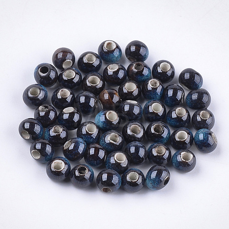 Handmade Porcelain Beads PORC-S498-19B-05-1