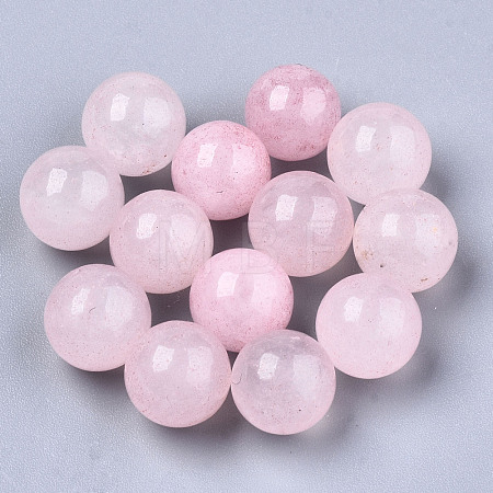 Natural Madagascar Rose Quartz Beads G-R483-13-8mm-1