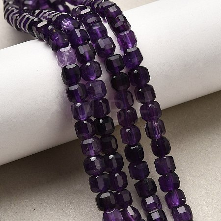 Natural Amethyst Beads Strands G-F797-A05-01-1