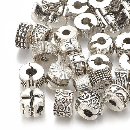 Alloy European Clasps PDLC-S001-10-1