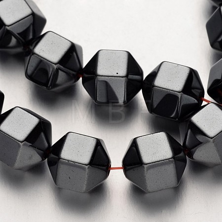 Non-magnetic Synthetic Hematite Bead Strands G-F300-29A-09-1