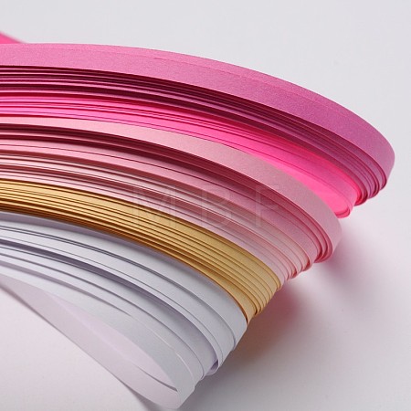 6 Colors Quilling Paper Strips X-DIY-J001-5mm-A03-1
