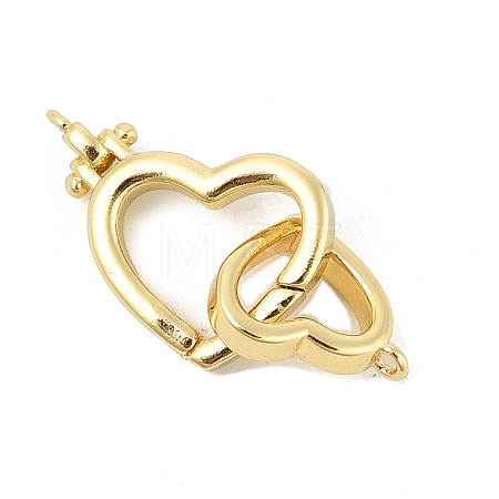 Brass Spring Gate Rings X-KK-P299-08G-1
