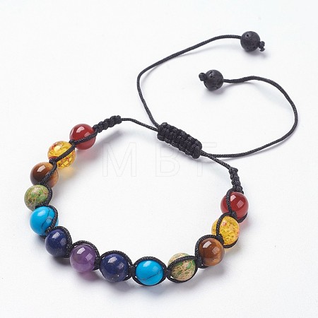 Chakra Jewelry BJEW-JB03703-1