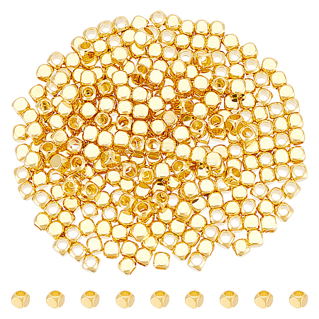 300Pc Brass Spacer Beads FIND-UN0015-46G-1