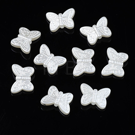 ABS Plastic Imitation Pearl Beads KY-S163-447-1