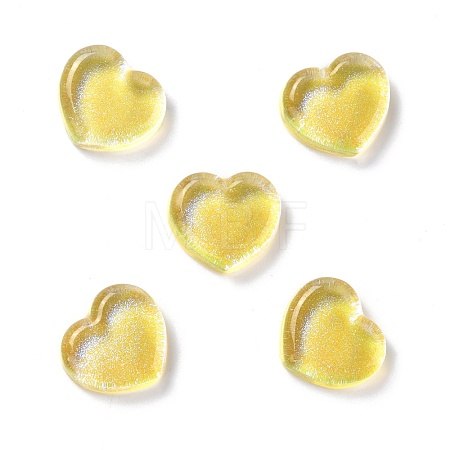 Transparent Resin Cabochons X-CRES-P019-04G-1