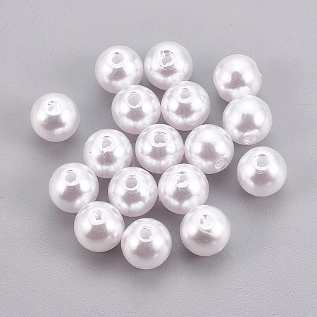 ABS Plastic Imitation Pearl Beads LS-X-KY-G009-14mm-03-1