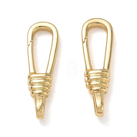 Brass Gate Ring Clasp
s KK-CBA50B0-39G-1